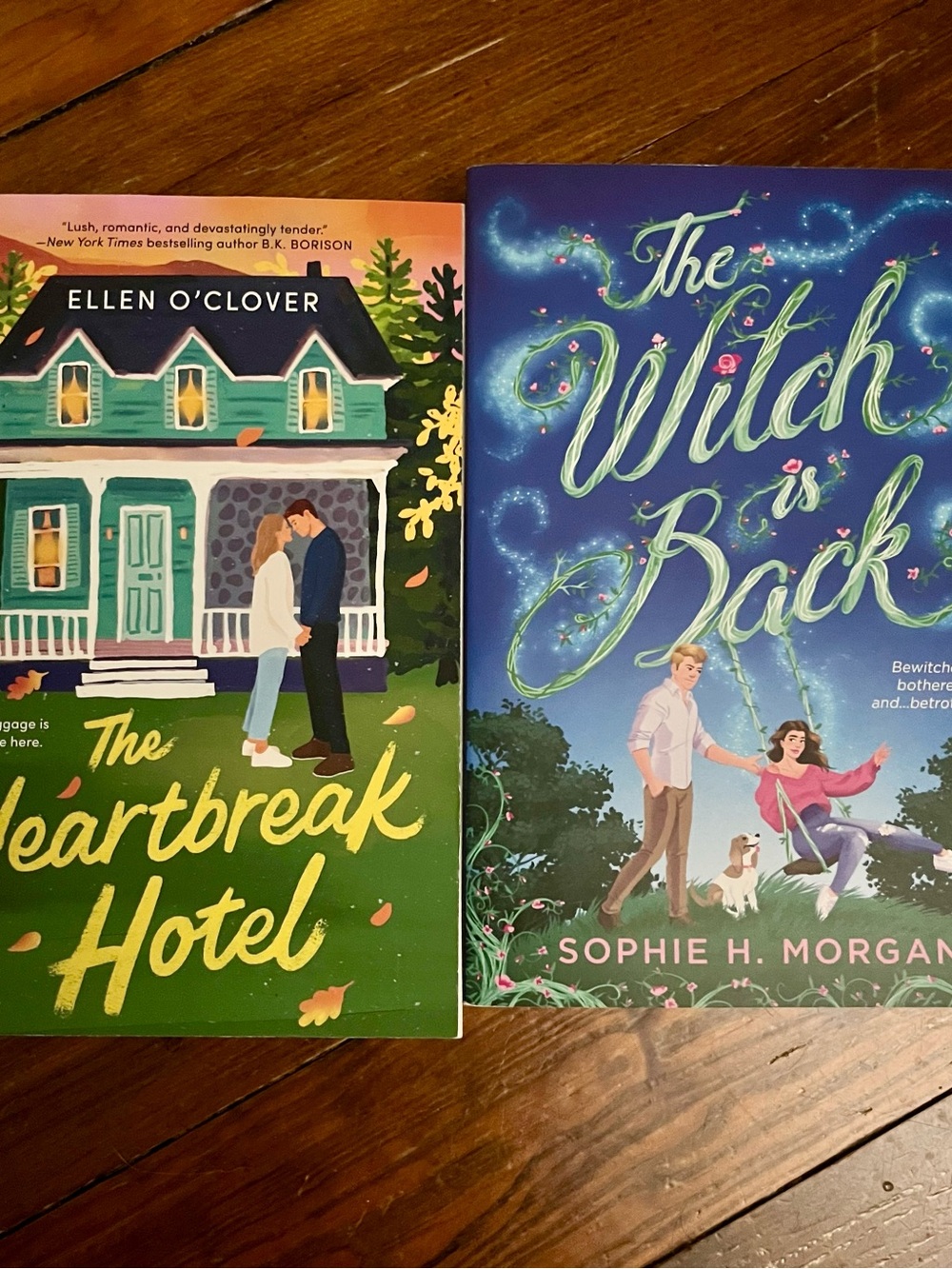 Set of 2 Paperbacks — The Heartbreak Hotel and The Witch Is Back